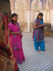 18-Residents of a restored Haveli